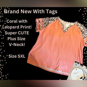 Cute Plus Size T-Shirt! New w/ Tags!!!